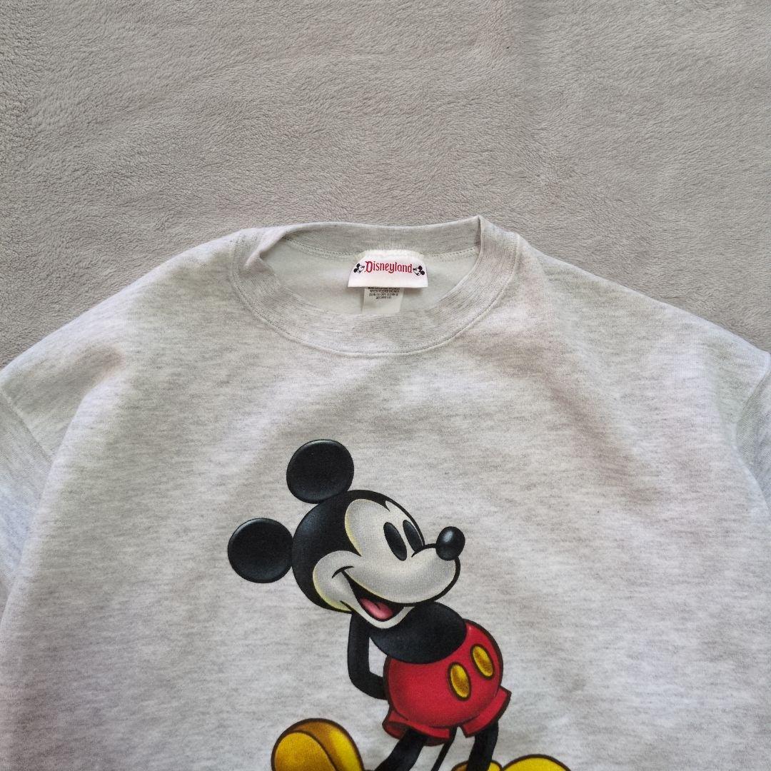 90s USA製　ミッキーマウス ディズニーランド　スウェット　М