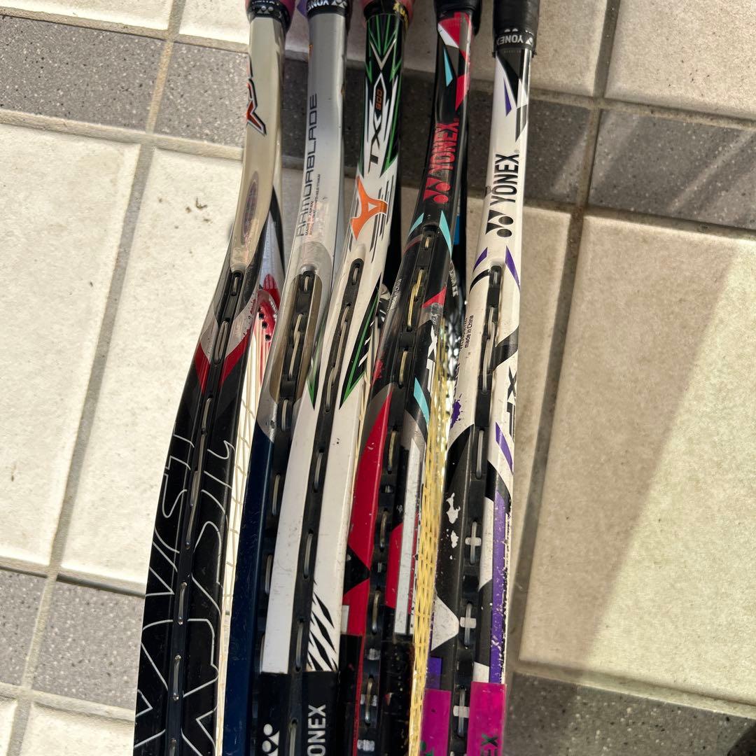 軟式テニスラケット　まとめ売り