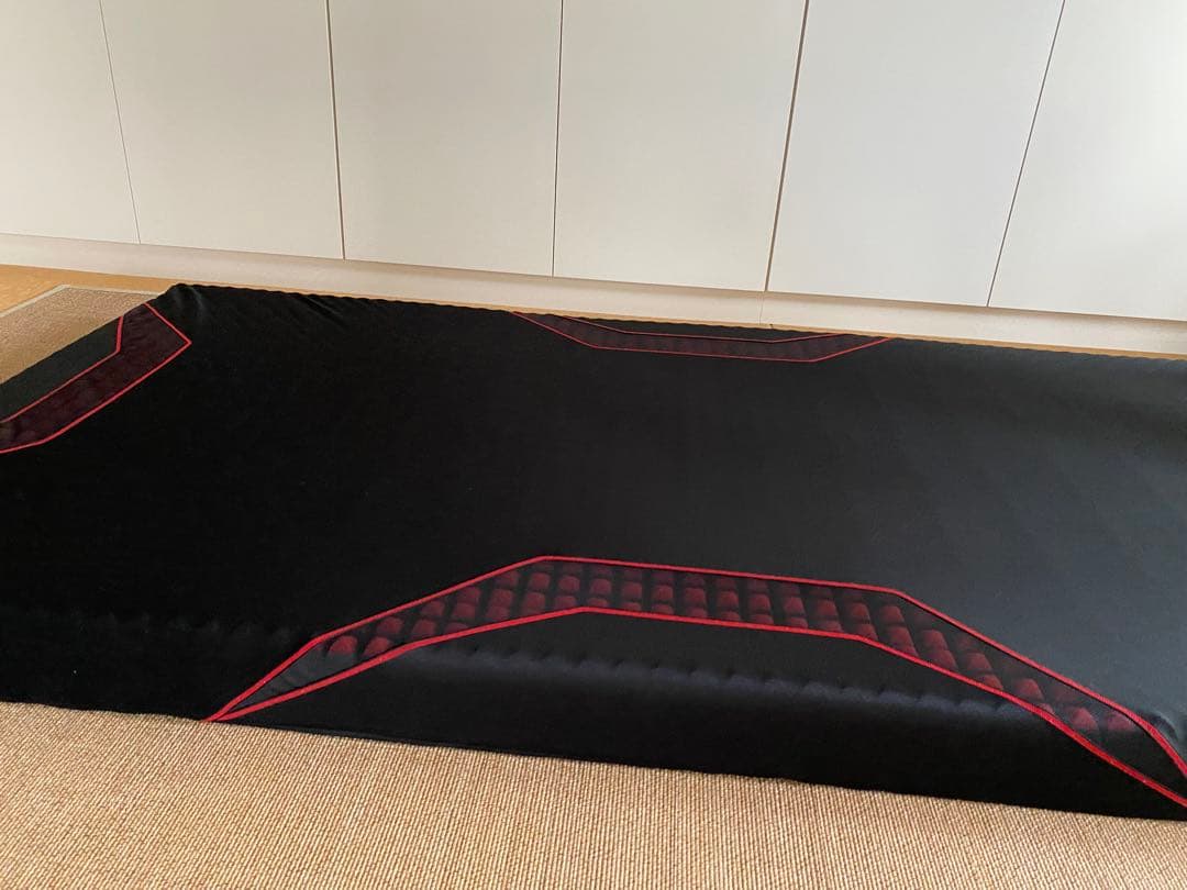 西川　AiR SI マットレス シングル ブラック/レッド