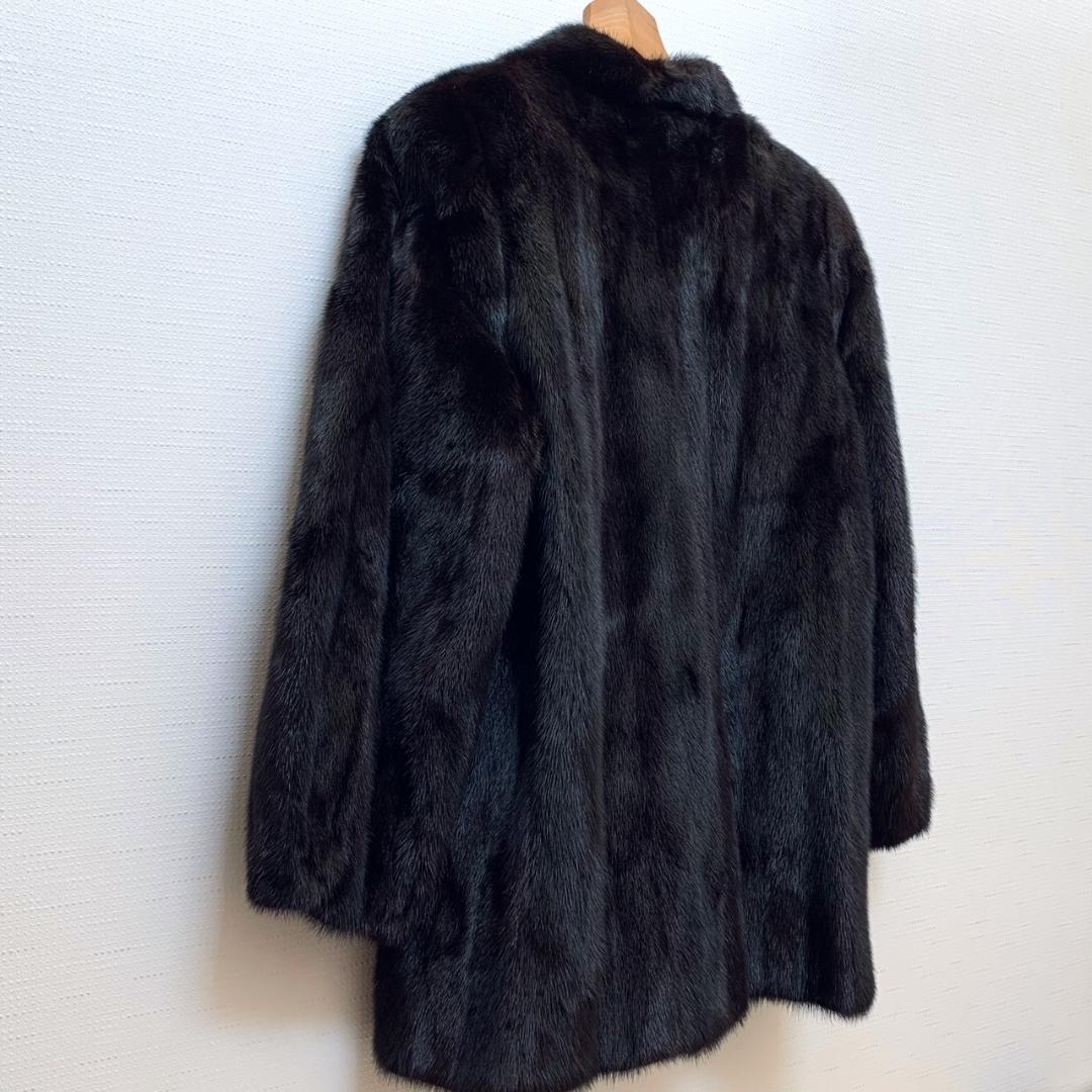 ◇SAGA MINK◇ サガミンク LUPIAN FUR ファーコート ミドル丈