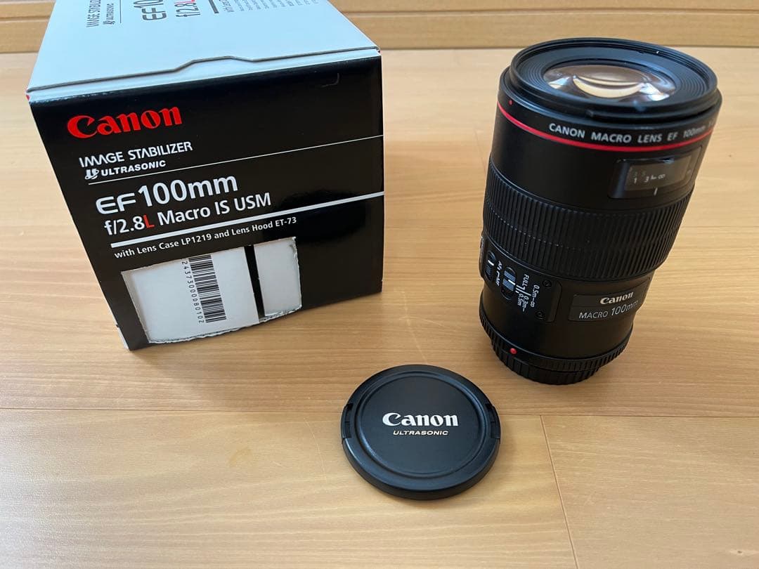 Canon EF 100mm f/2.8 Macro IS USM 超美品