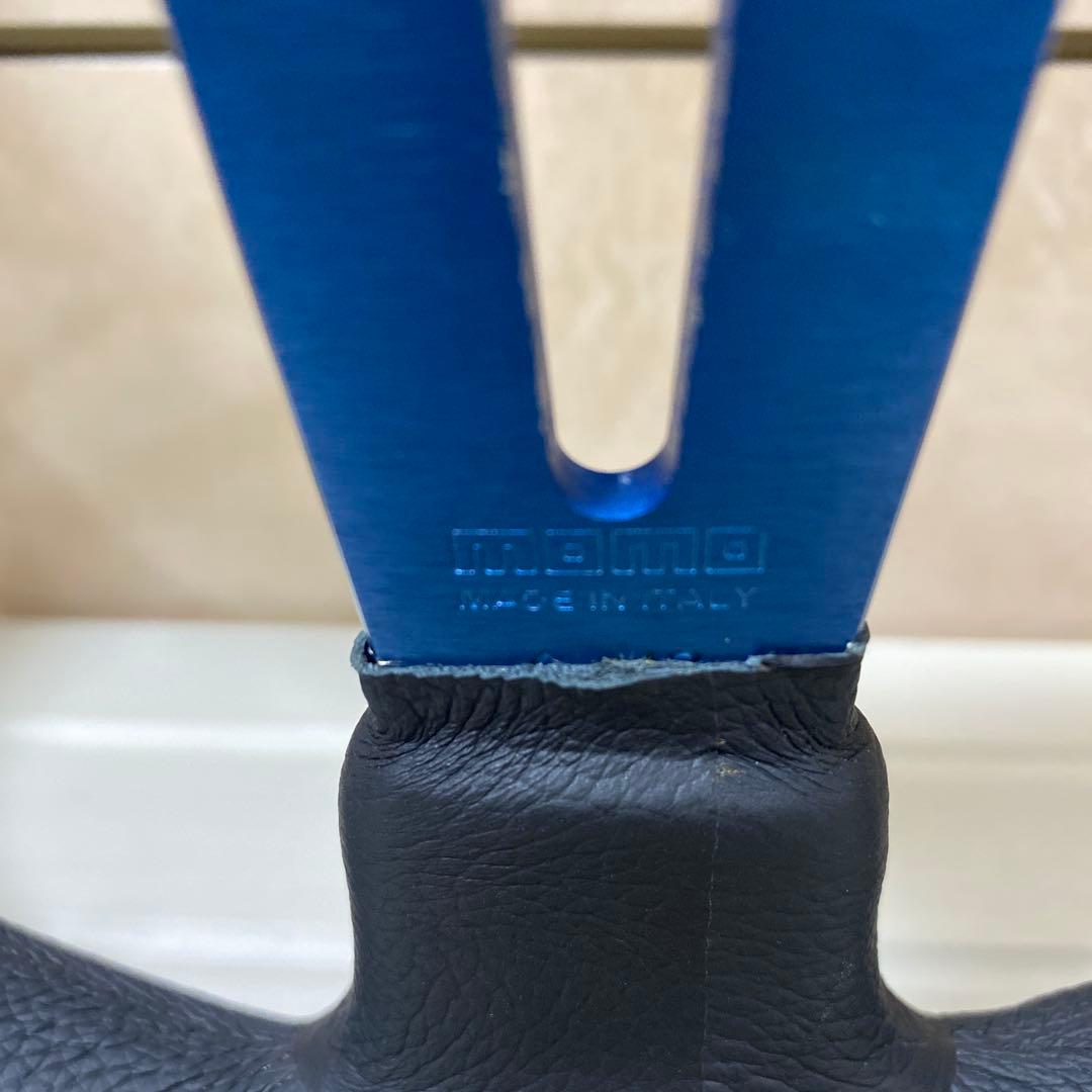 momo スポーツステアリング MOD.08 M-59 ブラックレザー350mm