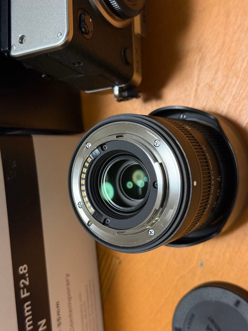 FUJIFILM X-T5 SIGMA 18-50mm F2.8 レンズ