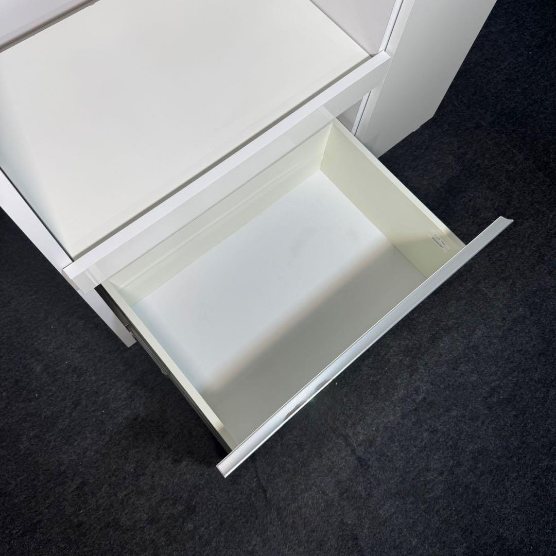 大川家具 キッチンボード ナポリ 食器棚 おしゃれ 90cmクラス d4081