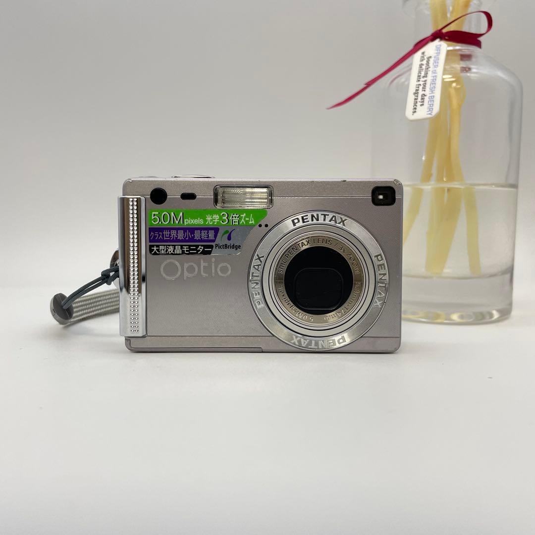 スマホ転送OK✨PENTAX Optio s5i✨動作確認済 可愛すぎるコンデジ
