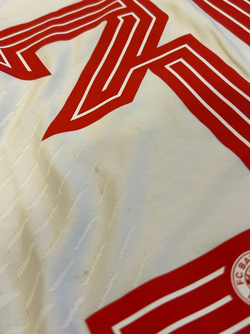 実使用ユニフォーム　マティス・テル　バイエルン　サッカー　チャンピオンズリーグ