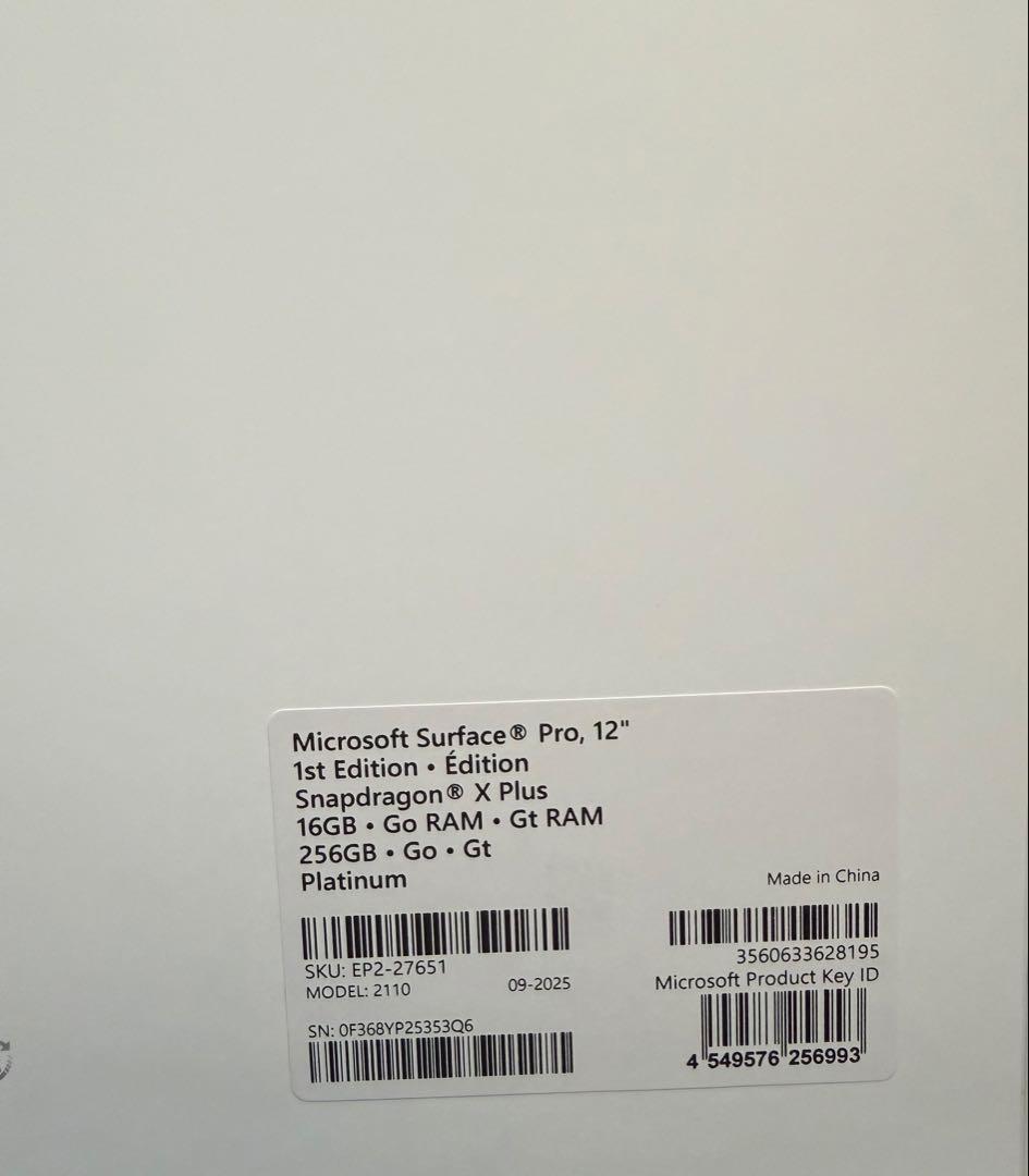 ヨドバシ AIサーフェスPro(Snapdragon)の夢 お年玉箱 福袋