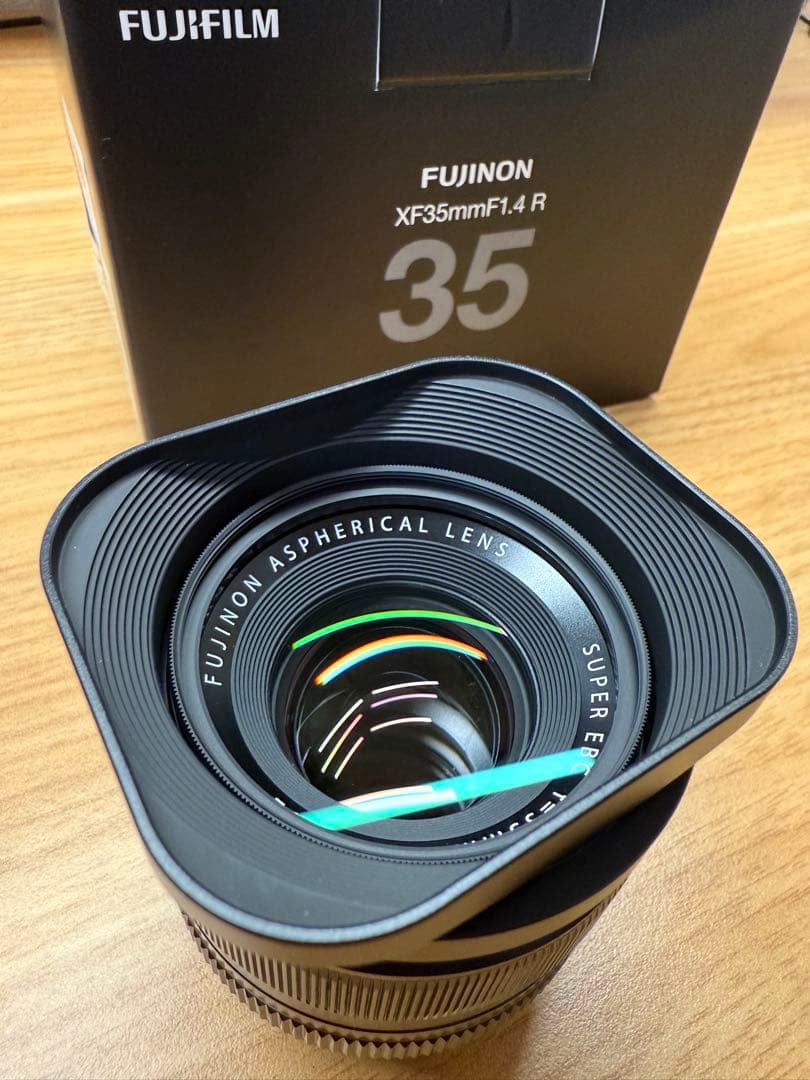FUJIFILM XF35mmF1.4 R レンズ 6ヶ月保証、オプションあり