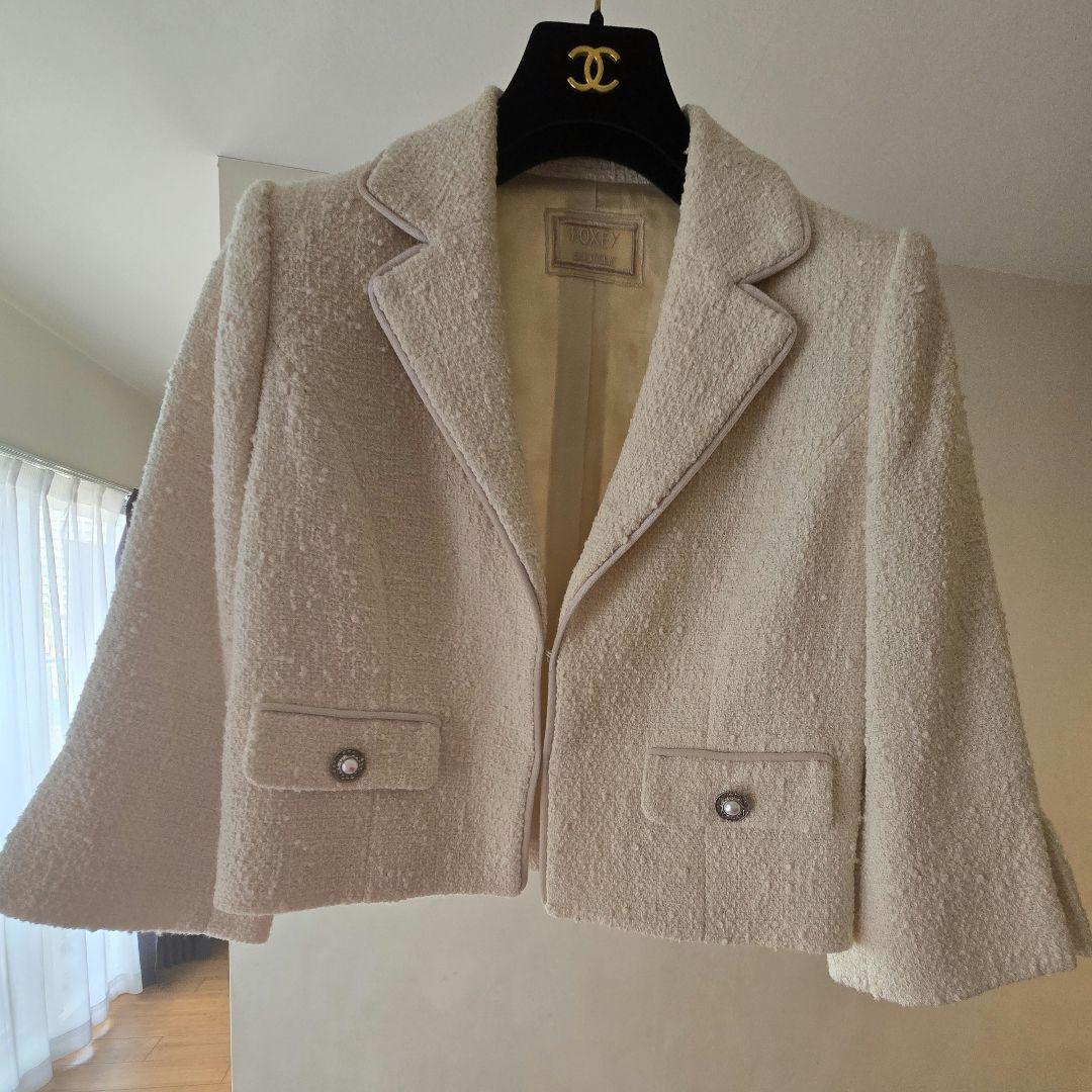 FOXEY BOUTIQUE フォクシー ツイードジャケット 定価13万