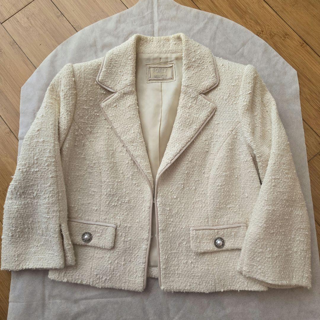 FOXEY BOUTIQUE フォクシー ツイードジャケット 定価13万