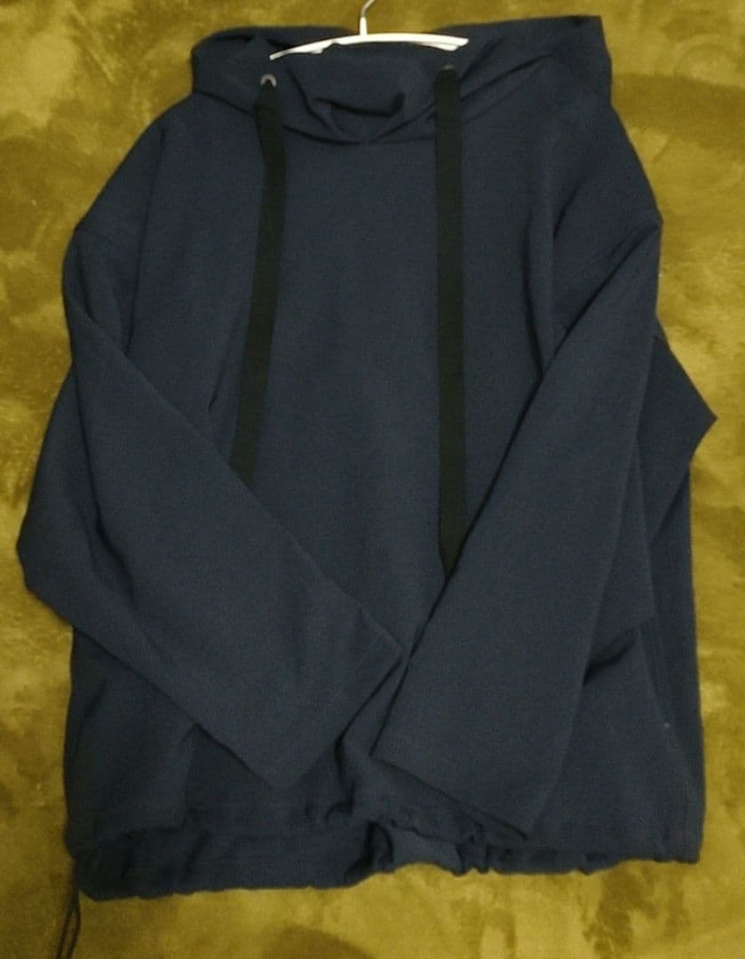 【なあ様】ビアズリー　パーカープルオーバー　ネイビー