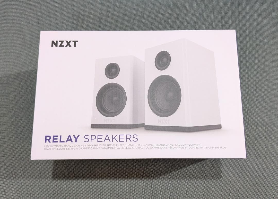 新品未開封　NZXT Relay Speakers