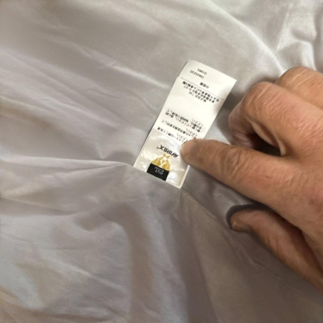 週末特価‼️まとめ買い対応‼️AVIREXデニムシグネチャーロゴパーカー