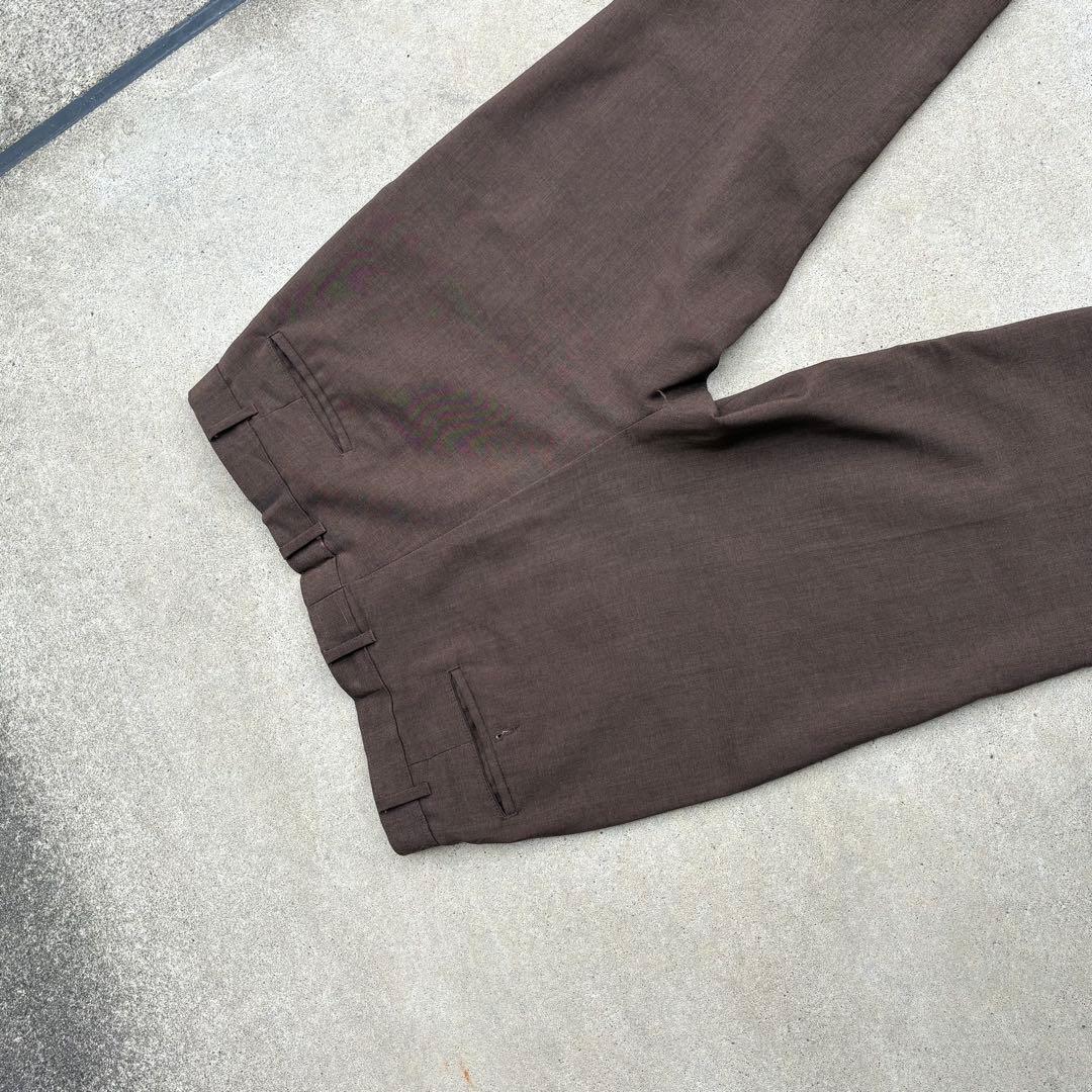 【USA製】80s Levi's アクションスラックス ブラウン