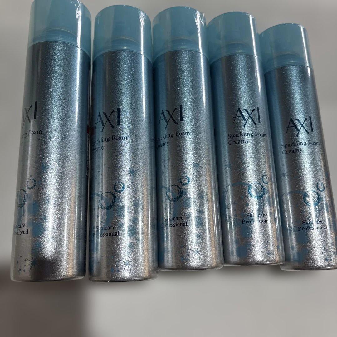 AXIスパークリングフォームクリーミィ 5本　洗顔料