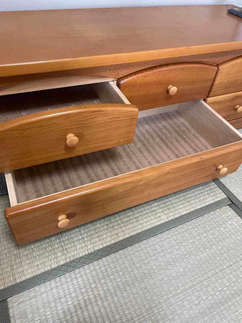 けんちゃん　ナチュラルウッドタンス