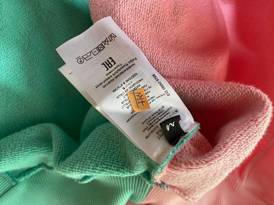 美品✨ETRO エトロ パーカー フーディー 刺繍 ロゴ ピンク ユニセックス