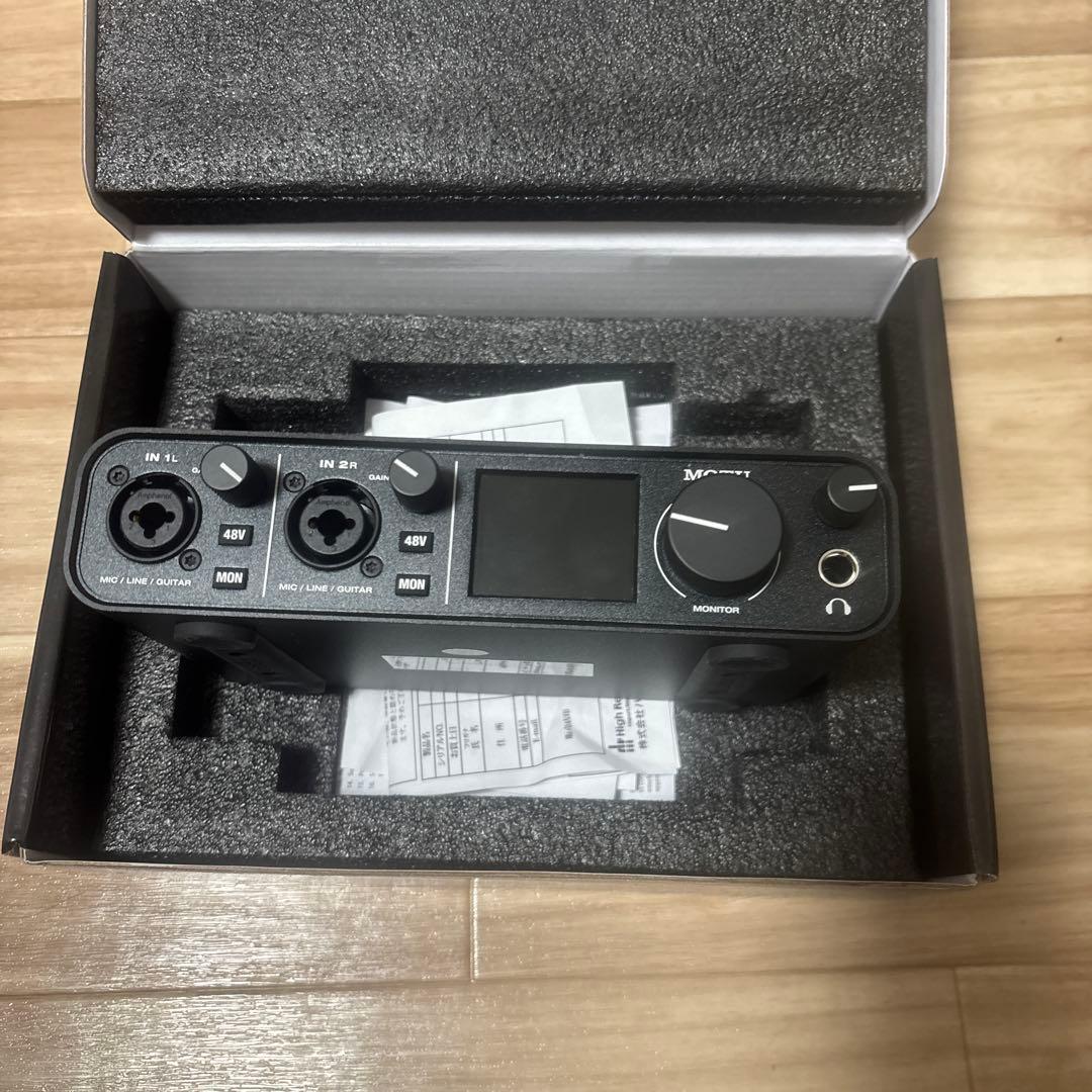 motu m2 オーディオインターフェイス