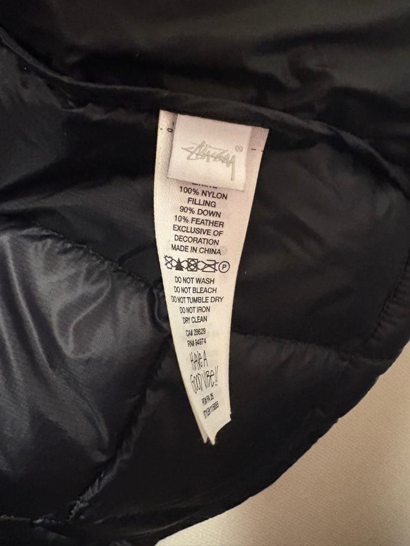 stussy ダウンジャケット L 正規品 即完