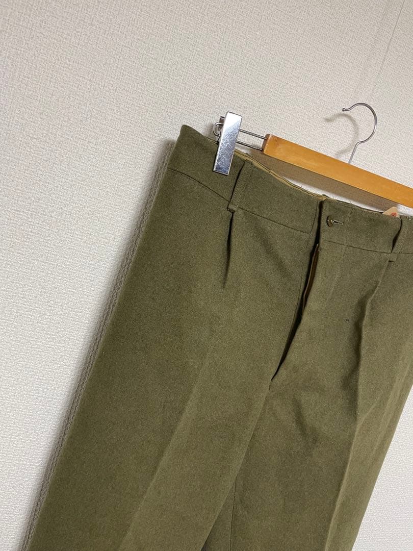 60s イタリア軍 ドレスユニフォームパンツ スラックスパンツ 実物 当時