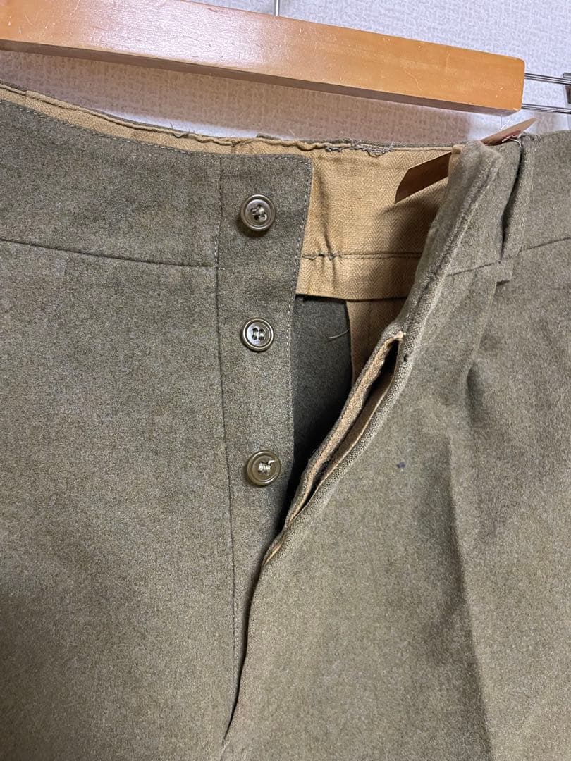 60s イタリア軍 ドレスユニフォームパンツ スラックスパンツ 実物 当時