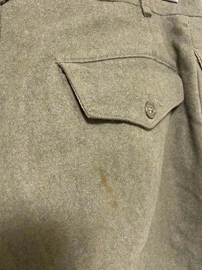 60s イタリア軍 ドレスユニフォームパンツ スラックスパンツ 実物 当時