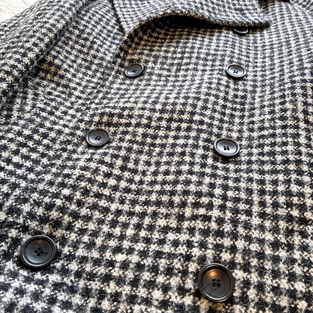 【美品】やまにー様　TAGLIATORE コート ダブル 千鳥格子 44