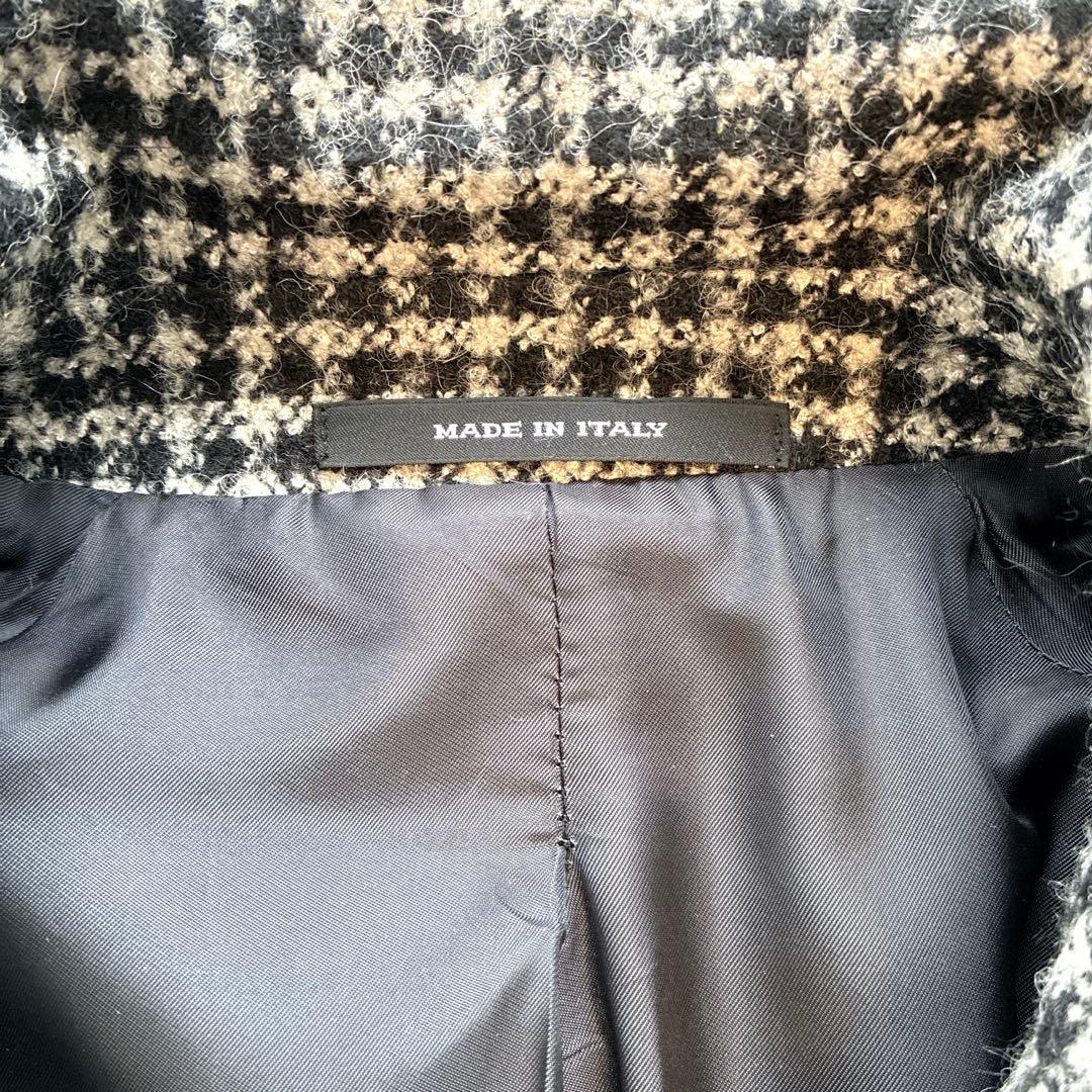 【美品】やまにー様　TAGLIATORE コート ダブル 千鳥格子 44