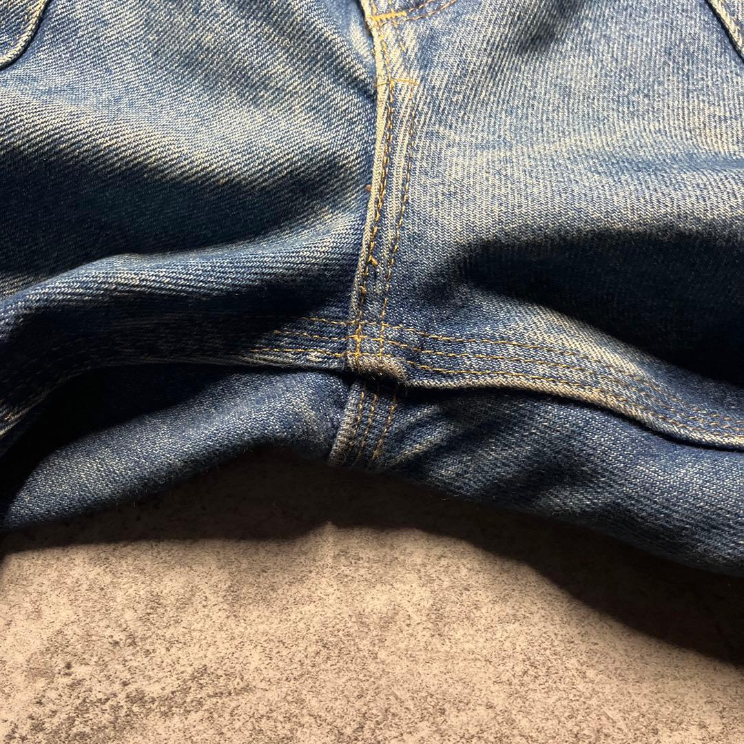 希少 鬼フェード carhartt ダブルニー デニムパンツ w40 送料無料