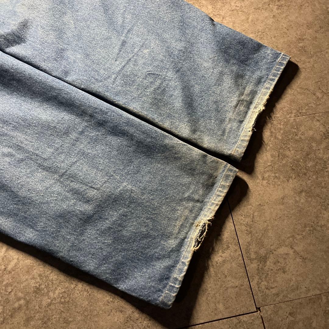 希少 鬼フェード carhartt ダブルニー デニムパンツ w40 送料無料