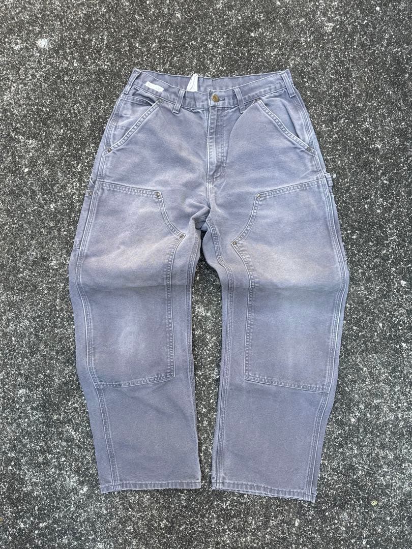 快*様 Carharttカーハート ダブルニー パンツB136GVL USA 3