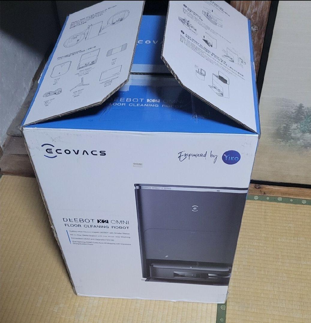 ECOVACS ロボットクリーナー DEEBOT X2 OMNI