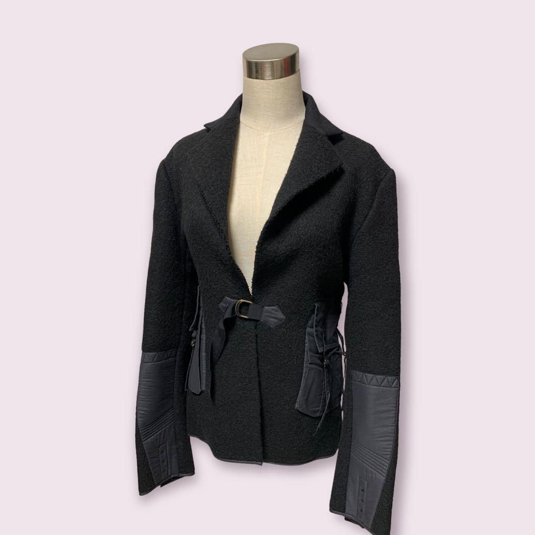 未使用 YAB-YUM ヤブヤム ジャケット 肉厚起毛ウール size:M