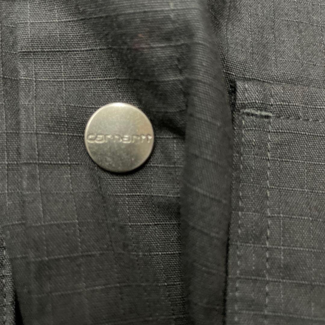 carhartt WIP ノーカラーリップストップジャケット　Mサイズ