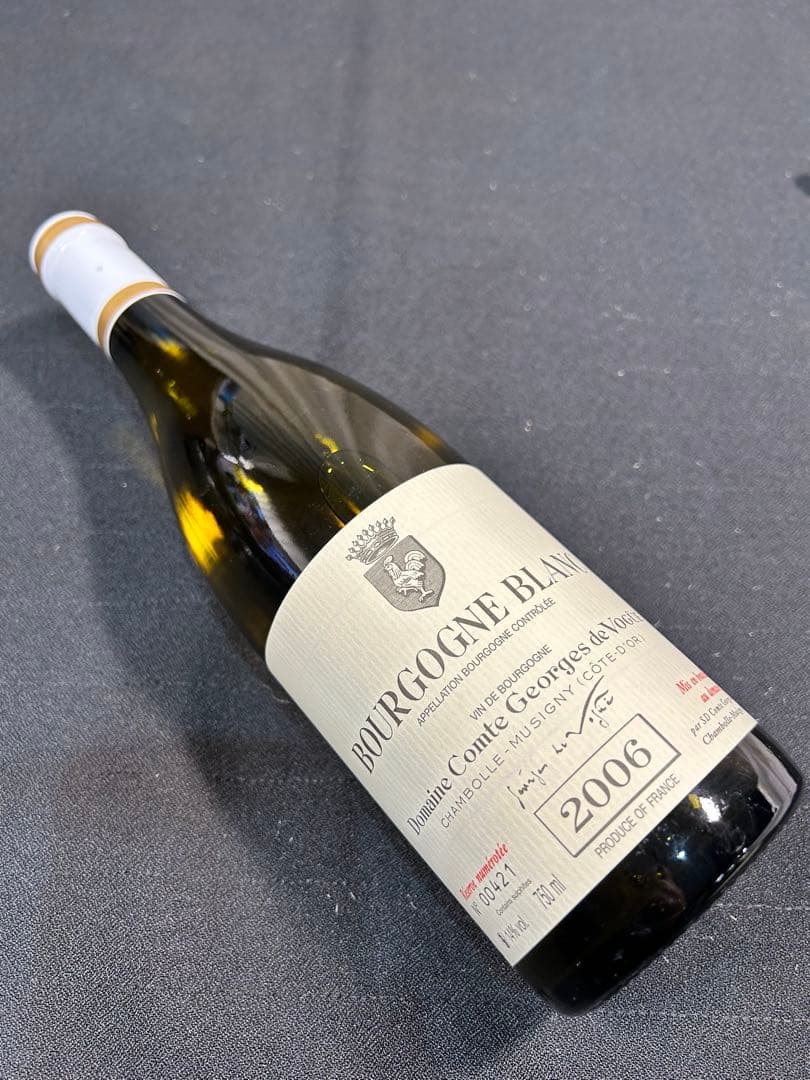 コント・ジョルジュ・ド・ヴォギュエ　ブルゴーニュ・ブラン 2006