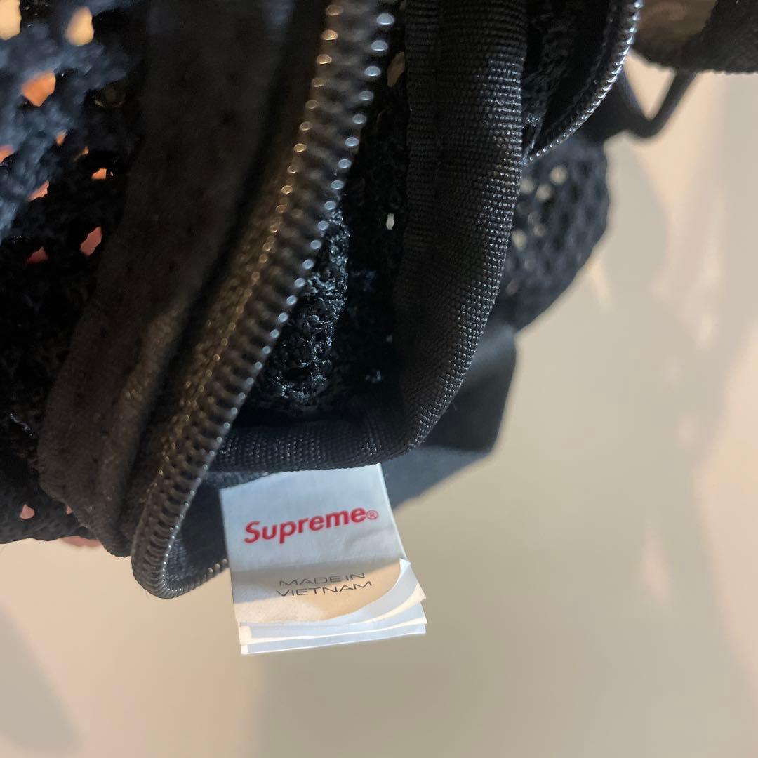 【新品】 Supreme 25SS Mesh Mini Duffle Bag 黒