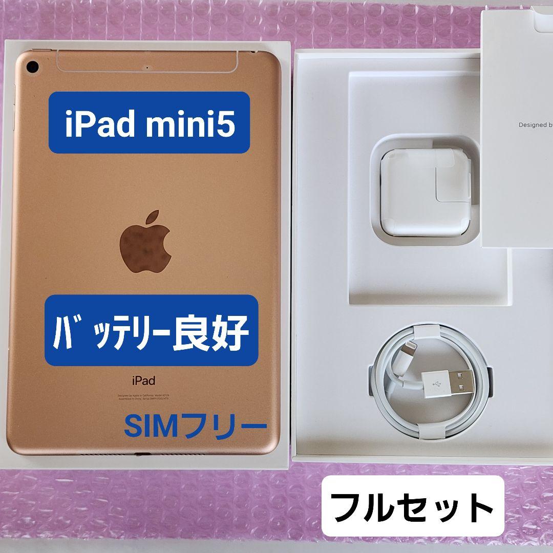 iPad mini5　バッテリー良好　フルセット　Wi-Fi+Cellular