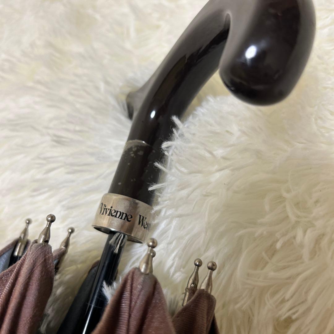 【美品】ヴィヴィアン ウエストウッド 晴雨兼用傘 パラソル パゴダ 柄 日傘