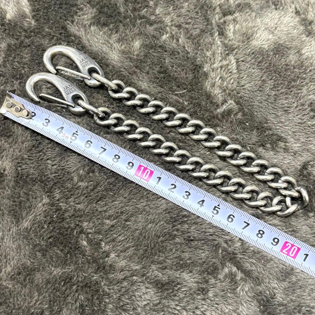 jam  made マガタマ クラシック ウォレット チェーン シルバー