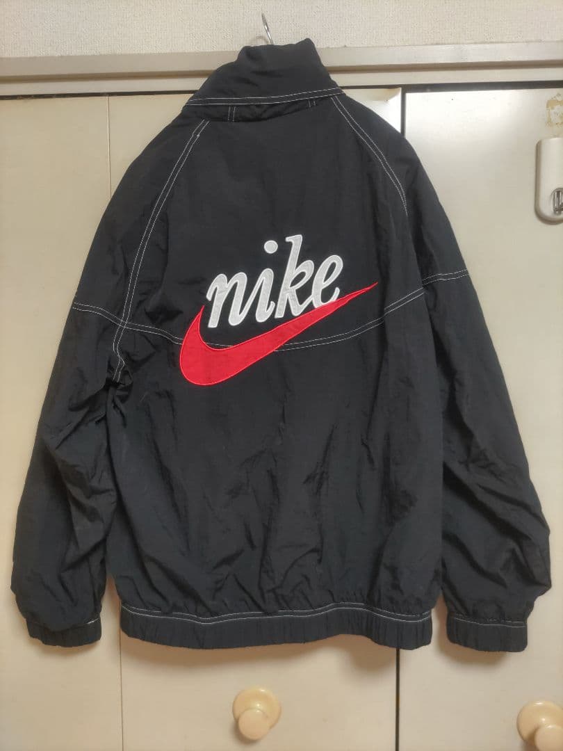 【美品】NIKE ナイキ ナイロンアノラック ハーフジップ セットアップ上下L