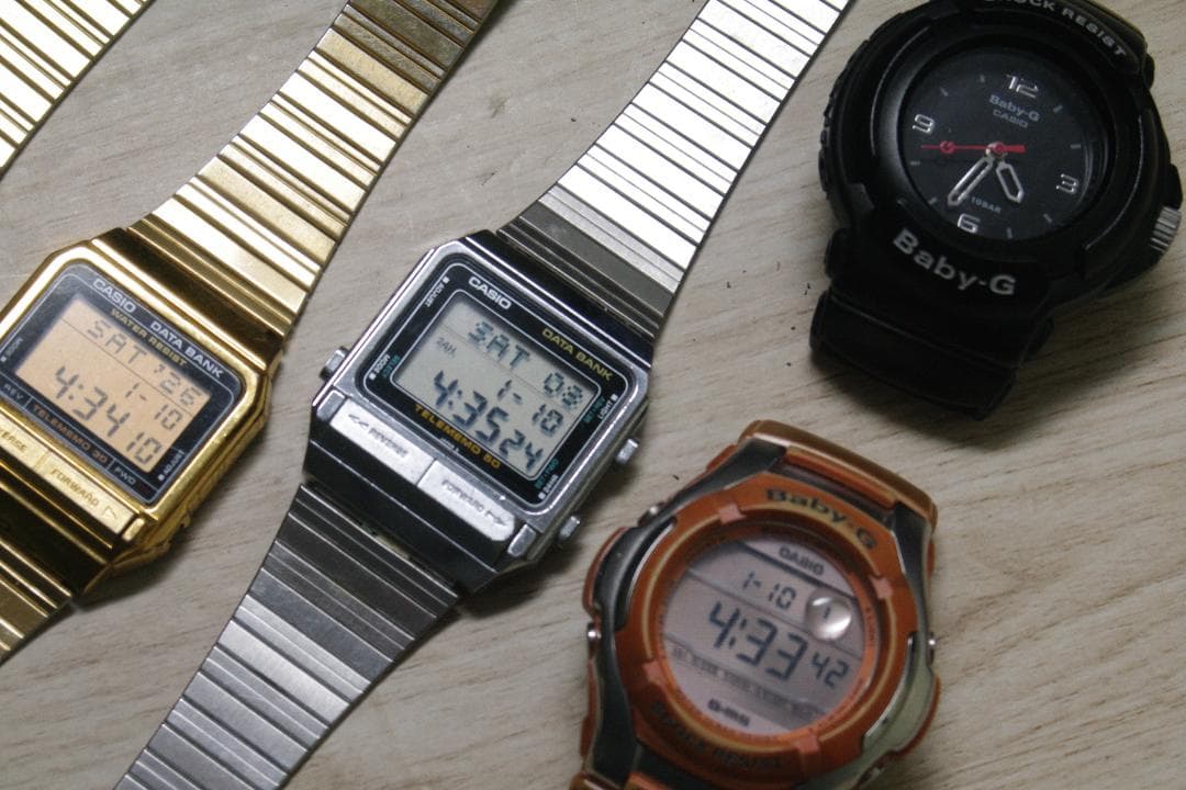 【片付け整理】G-SHOCK,BabyG,DATABANK10本セット稼働品