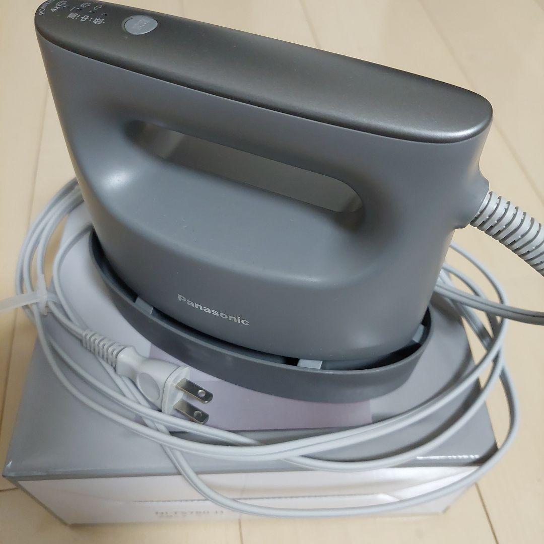 【美品 箱付・説明書◯】パナソニック 衣類スチーマー NI-FS780-H