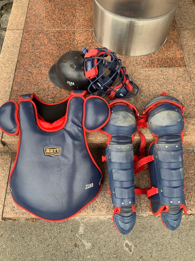 ゼットプロステイタス　軟式キャッチャー防具セット