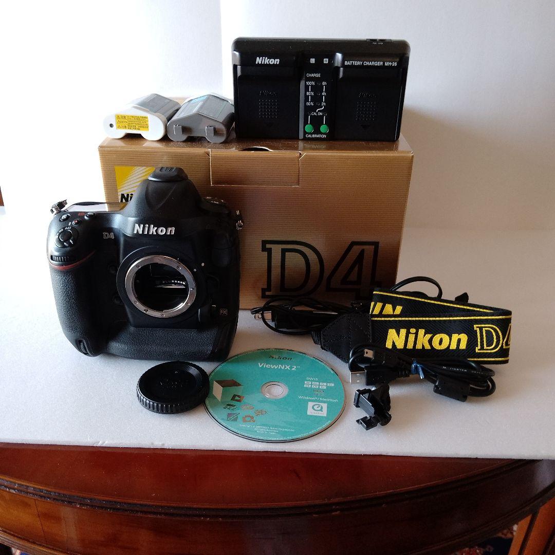 ニコン　D4 ボディ＋付属品　良品　値下げ交渉可
