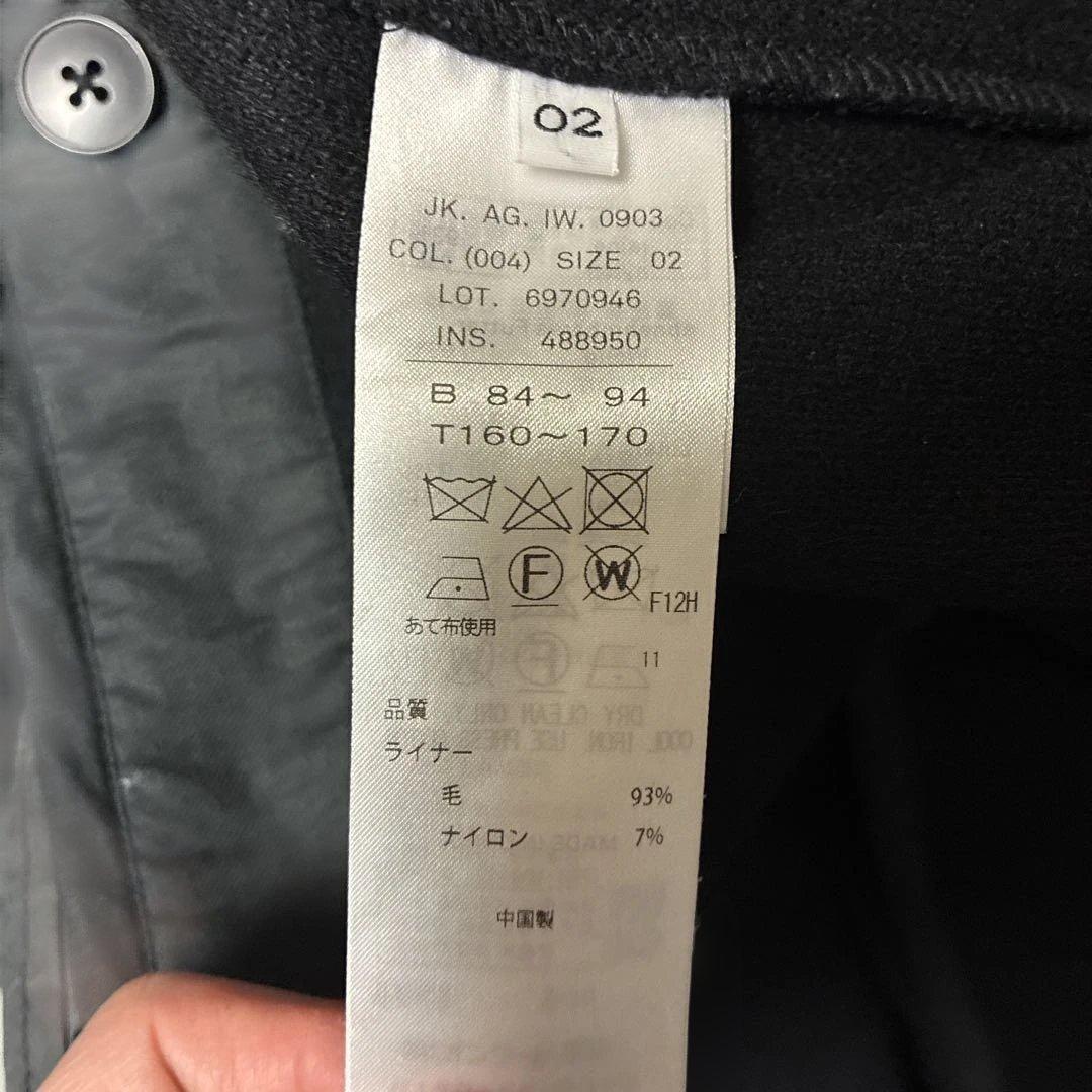 Y*o様 21AW ATON ショートモッズコート チャコールグレー サイズ2