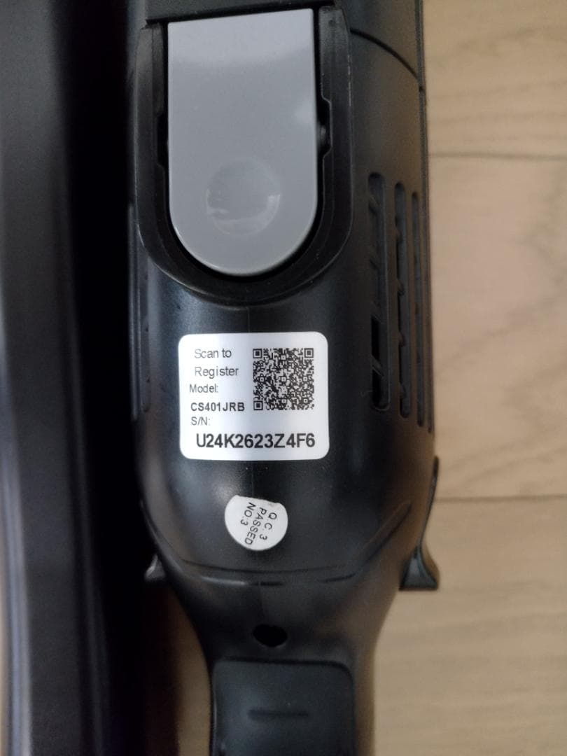 シャーク★コードレスクリーナー★CS401JRB★バッテリー新品と大差なし★1