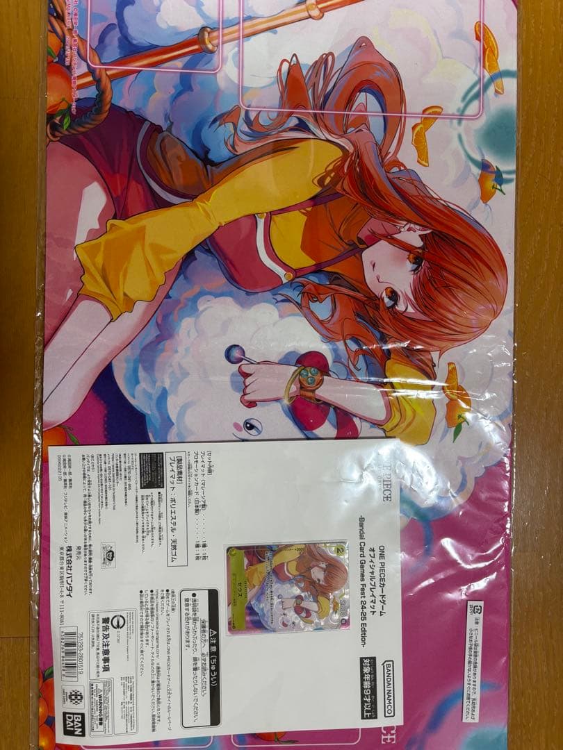 ONE PIECE カードゲーム プレイマット　ナミ