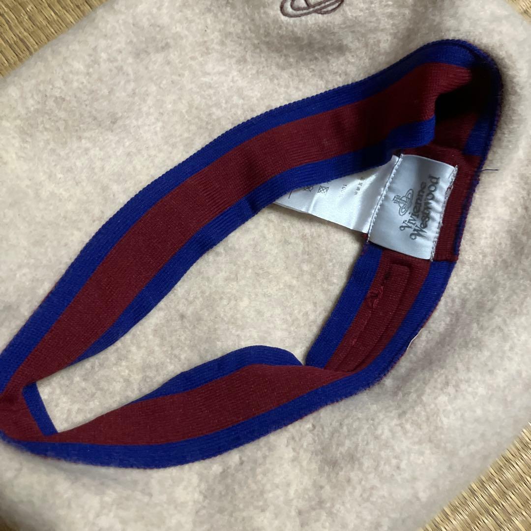 Vivienne Westwood ベレー 帽子 ORB刺繍 バスクベレー