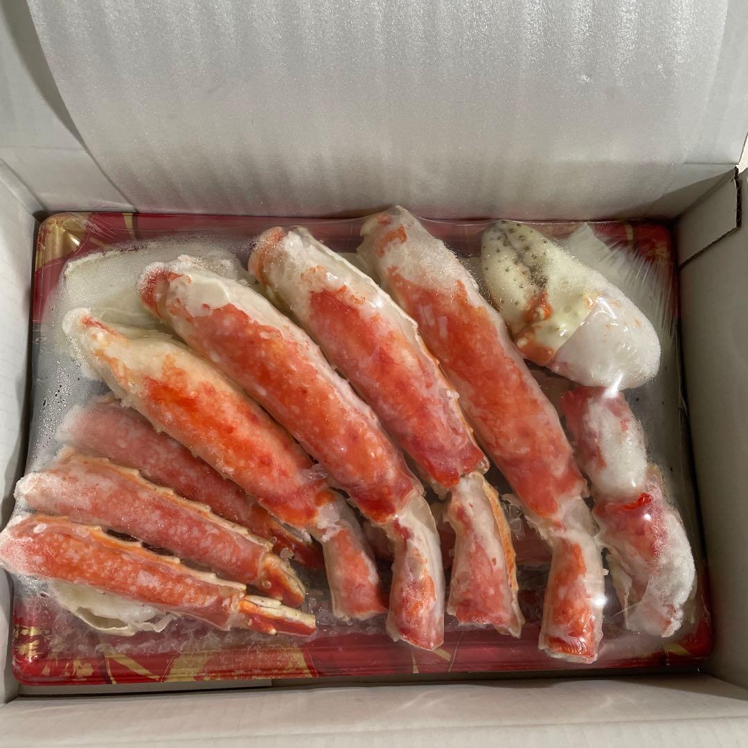 さくらさく　タラバガニ　半むき身セット 1.8kg