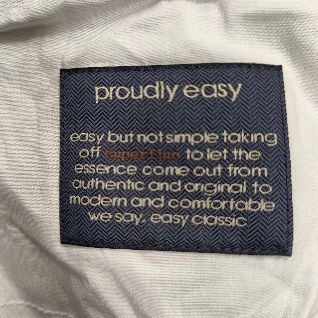 【タグ付き/美品】チルコロ ノータック スラックス ジャージー デニムプリント